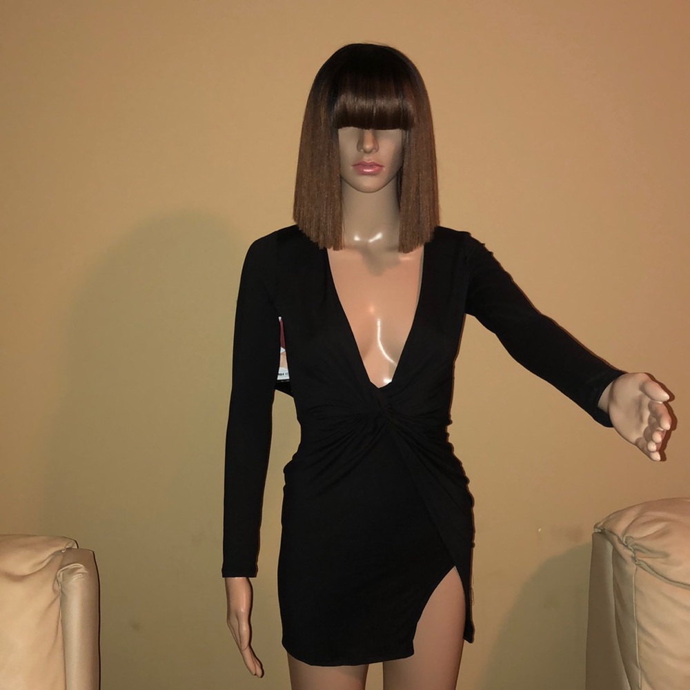 Black Mini Sexy Dress 🖤